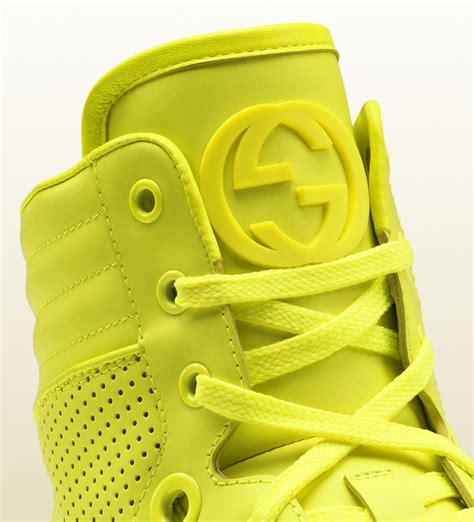 gucci neon yellow sneakers replica|gucci shoes counterfeit.